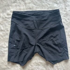 Janji Black High-Waist Bike Shorts